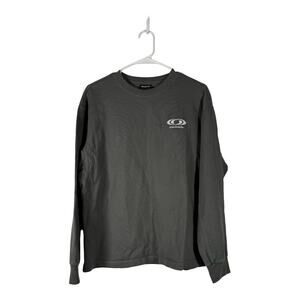 MM6 Maison Margiela X Salomon collection Olive Green Large Long sleeve Tee Shirt